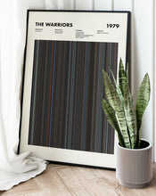 The Warriors Movie Barcode Print, The Warriors Print, The Warriors Poster, The Warriors Wall Art, The Warriors Art Print 1664679465