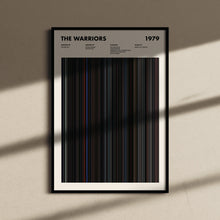 The Warriors Movie Barcode Print, The Warriors Print, The Warriors Poster, The Warriors Wall Art, The Warriors Art Print 1664679465