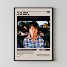 The Way Way Back, Nat Faxon, Jim Rash, Minimalist Movie Poster