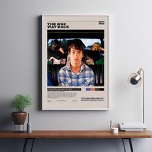 The Way Way Back, Nat Faxon, Jim Rash, Minimalist Movie Poster