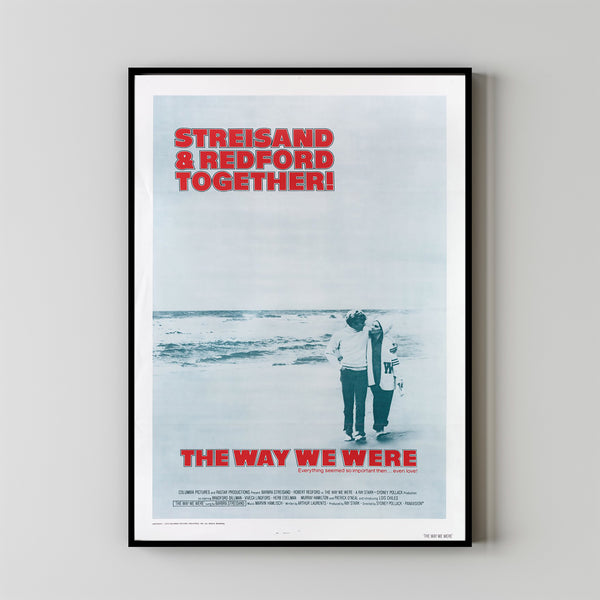 The Way We Were Movie Poster Print, Canvas Wall Art, Room Decor, Movie Art