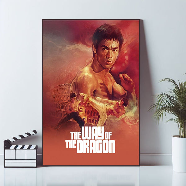 The Way of the Dragon Movie Poster, Art Poster, Wall Art Prints, Canvas Material Gift, Keepsake, Home Decor, Live Room Wall Art 1712251081