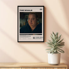 The Whale Poster, Darren Aronofsky, Minimalist Movie Poster, Vintage Retro Art Print
