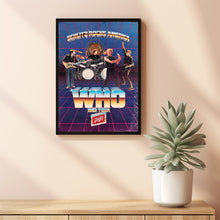 The Who Movie Poster Print, Canvas Wall Art, Room Decor, Movie Art