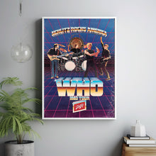 The Who Movie Poster Print, Canvas Wall Art, Room Decor, Movie Art
