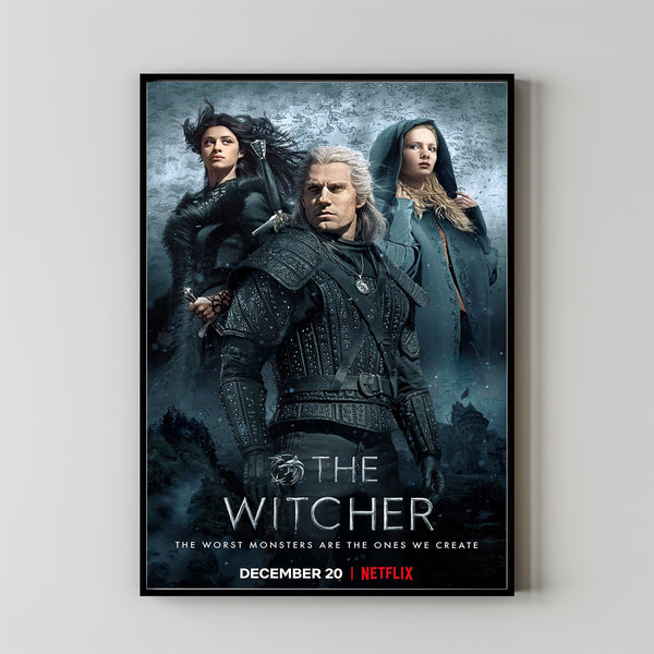 The Witcher 2 Movie Poster 2023 FilmRoom Decor Wall ArtPoster GiftCanvas prints 4