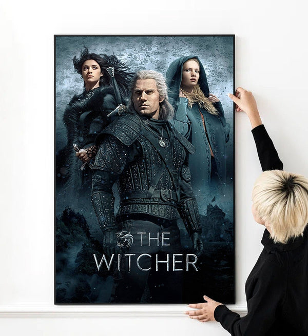 The Witcher TV Series Poster High Quality Print Photo Wall Art Silk Multi size 1513322271