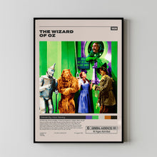 The Wizard of Oz Poster, Victor Fleming, Minimalist Movie Poster