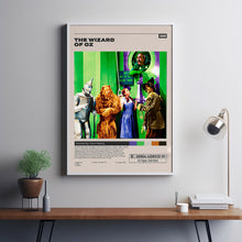 The Wizard of Oz Poster, Victor Fleming, Minimalist Movie Poster