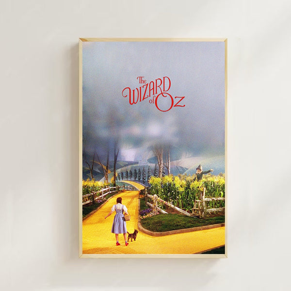 The Wizard of Oz (1939)--Movie  Poster(Regular Style) Art Prints,Home Decor,Vintage Movie Poster,Canvas Poster 1631230696