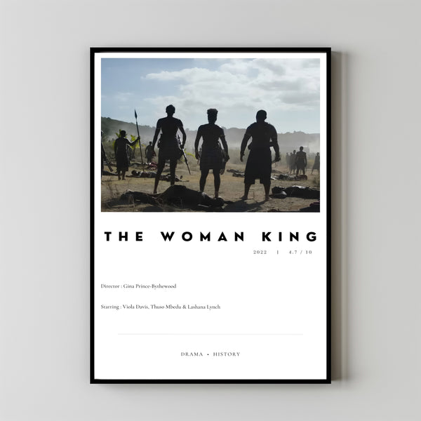 The Woman King Movie Poster, Room Decor, Home Decor, Art Poster for Gift 3