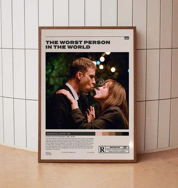 The Worst Person In The World, Joachim Trier, Minimalist Movie Poster