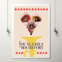 The Young Girls of Rochefort Movie Poster, Room Decor, Home Decor, Art Poster for Gift