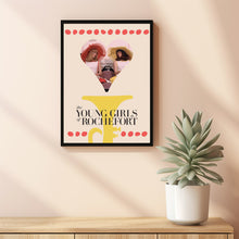 The Young Girls of Rochefort Movie Poster, Room Decor, Home Decor, Art Poster for Gift