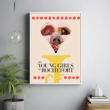 The Young Girls of Rochefort Movie Poster, Room Decor, Home Decor, Art Poster for Gift