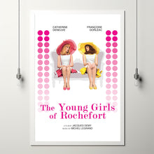 The Young Girls of Rochefort Movie Poster, Room Decor, Home Decor, Art Poster for Gift 2