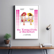 The Young Girls of Rochefort Movie Poster, Room Decor, Home Decor, Art Poster for Gift 2