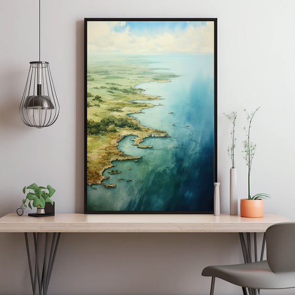 Caspian Sea Poster - Captivating Wall Art of the World's Largest Inlan ...
