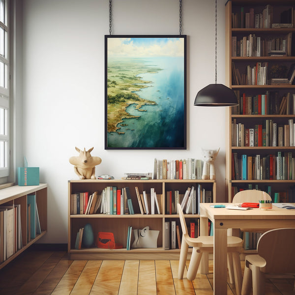 Caspian Sea Poster - Captivating Wall Art of the World's Largest Inlan ...