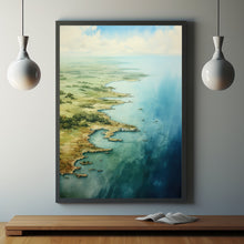 Caspian Sea Poster - Captivating Wall Art of the World's Largest Inland Sea