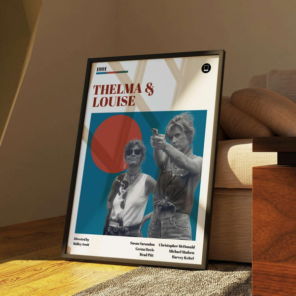 Thelma And Louise Poster  Movie Art Print  Retro Wall Art  Aesthetic Poster  Minimalist Print   High Quality 1627933620