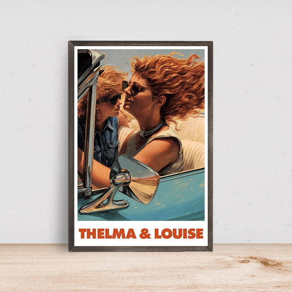 Thelma & Louise Movie Poster - 2023 Film - Room Decor Wall Art - Canvas Fabric Print - Poster Gift 1537784592