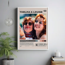 Thelma & Louise, Ridley Scott, Minimalist Movie Poster, Film Poster