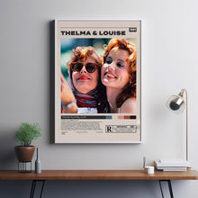 Thelma & Louise, Ridley Scott, Minimalist Movie Poster, Film Poster