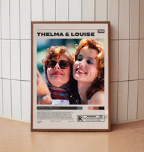 Thelma & Louise, Ridley Scott, Minimalist Movie Poster, Film Poster