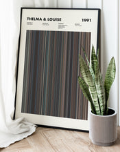 Thelma and Louise Movie Barcode Print, Thelma and Louise Print, Thelma and Louise Poster, Thelma and Louise Wall Art, Thelma and Louise Art 1641890507
