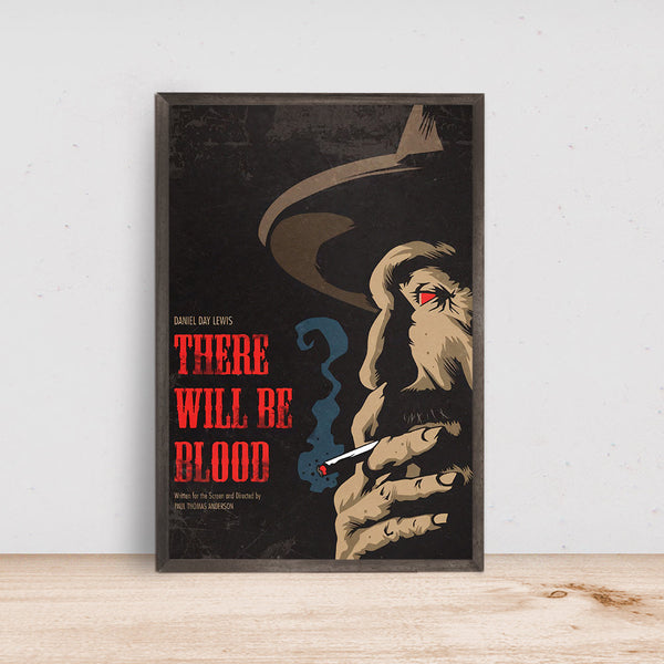 There Will Be Blood Poster, Home Decor, Art Poster for GiftCustom Personalized Poster 1639268569