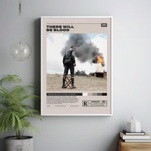 There Will Be Blood, Paul Thomas Anderson, Minimalist Movie Poster