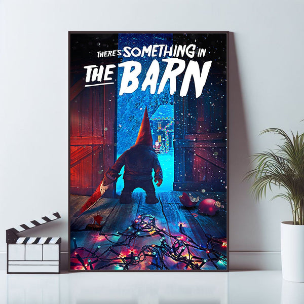 There's Something in the Barn Movie Poster, Art Poster, Wall Art Prints, Canvas Material Gift, Keepsake, Home Decor, Live Room Wall Art 1709773753