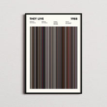 They Live Movie Barcode Print, They Live Print, They Live Poster, They Live Wall Art, They Live Art Print, They Live Frames Print 1650502142