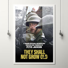 They Shall Not Grow Old Movie Poster Art Print Movie Posters Gift for Movie lovers