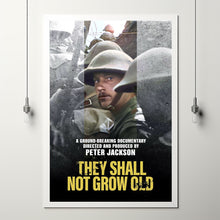 They Shall Not Grow Old Movie Poster Art Print Movie Posters Gift for Movie lovers 2
