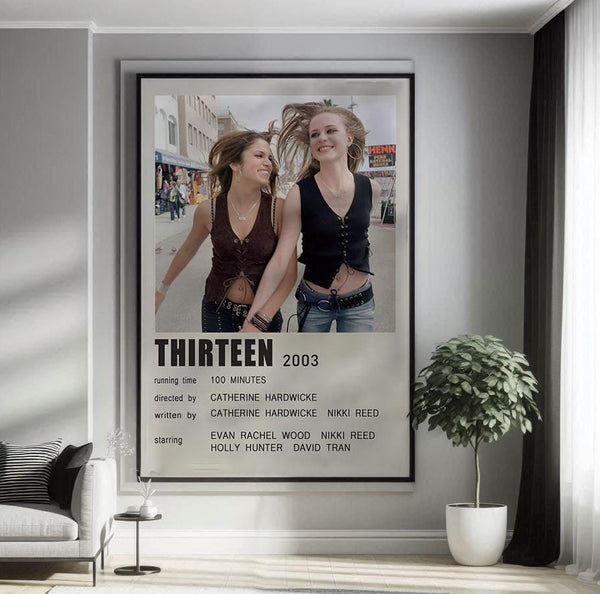 Thirteen (2003) Movie Poster Canvas Poster Minimalist Poster Art Print Gifts for Lover Mural Painting Home Decoration 1777464685