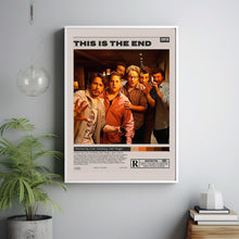 This Is the End Poster, Evan Goldberg, Seth Rogen, Minimalist Movie Poster