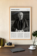 Thomas Edison Wall Art  Thomas Alva Edison inventor Poster Black White Poster  Poster Art Gift 1702557975 3997