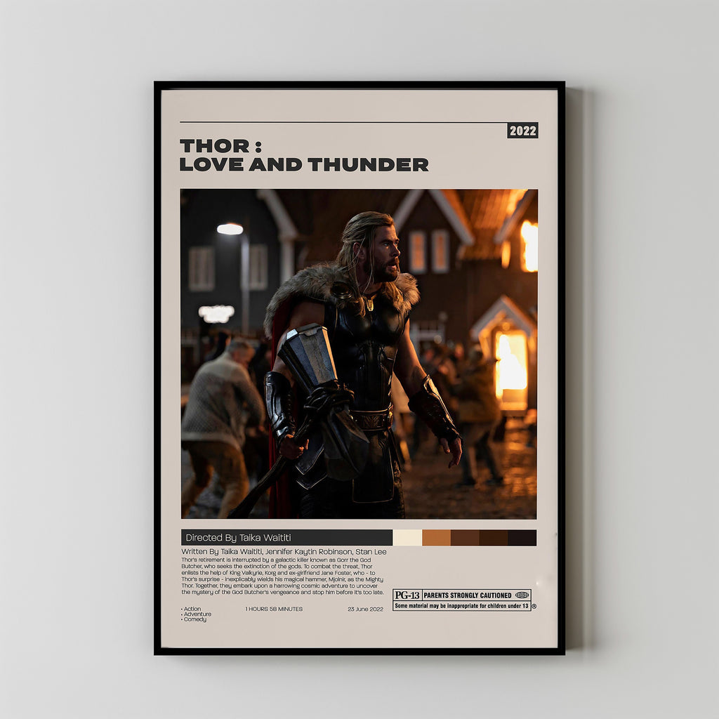 thor minimal poster