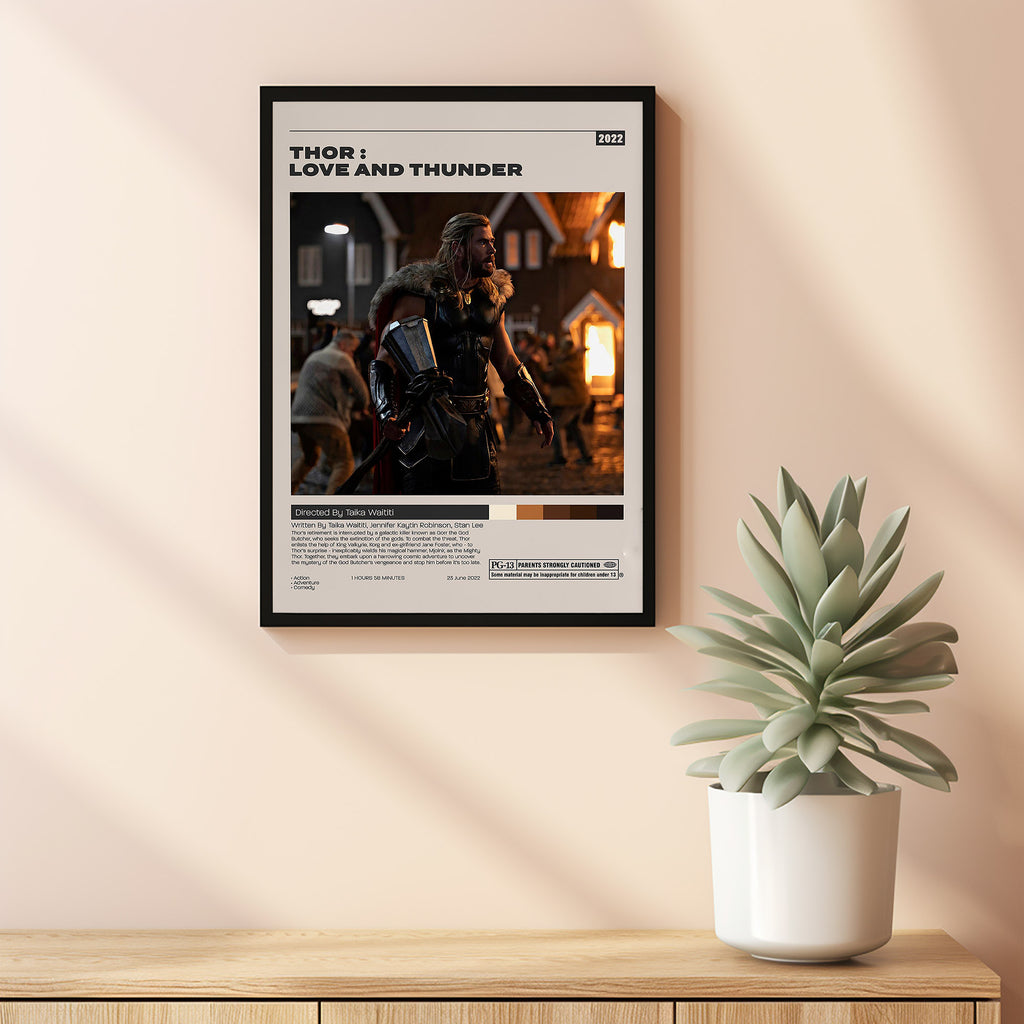 thor minimal poster