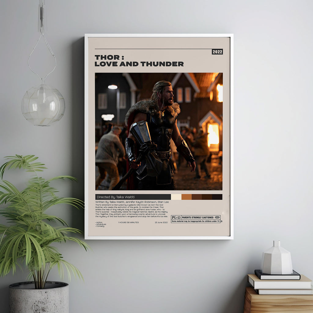 thor minimal poster