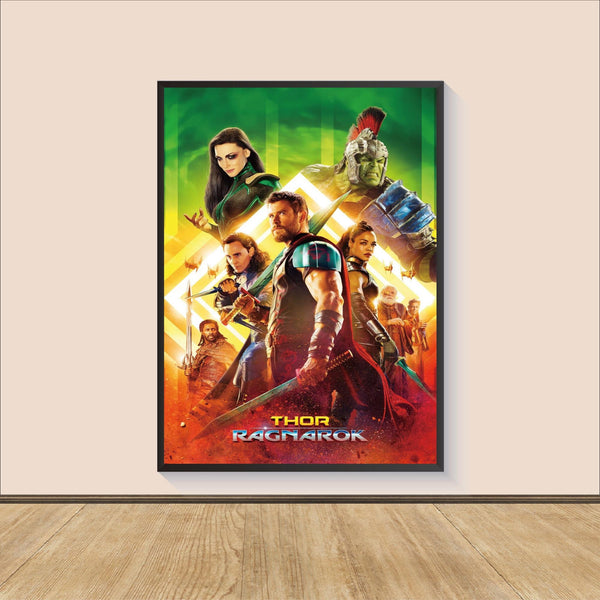 Thor Ragnarok Movie Poster Print, Canvas Wall Art, Room Decor, Movie Art, Gifts for HimHer, Wall Art Print, Art Poster For Gift 1571564359