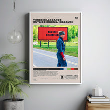 Three Billboards Outside Ebbing Missouri, Minimalist Movie Poster
