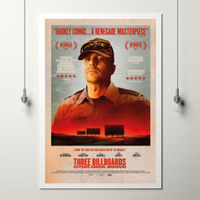 Three Billboards Outside Ebbing, Missouri 2017 Poster Art Print Movie Posters Gift for Movie lovers 2