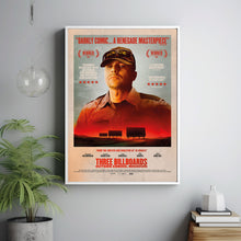 Three Billboards Outside Ebbing, Missouri 2017 Poster Art Print Movie Posters Gift for Movie lovers 2