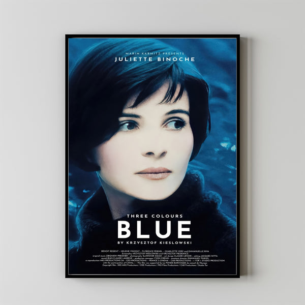 Three Colors Blue Movie Poster, Room Decor, Home Decor, Art Poster for Gift 2