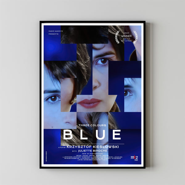 Three Colors Blue Movie Poster, Room Decor, Home Decor, Art Poster for Gift 3