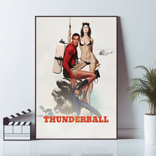 Thunderball Movie Poster, Canvas Material Gift, Home Decor, High Quality Reproduction, Keepsake 1623191007