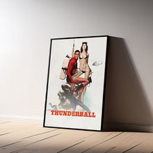 Thunderball Movie Poster, Canvas Material Gift, Home Decor, High Quality Reproduction, Keepsake 1623191007